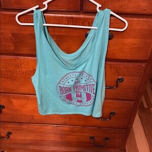 Born Primitive Teal Tank Top